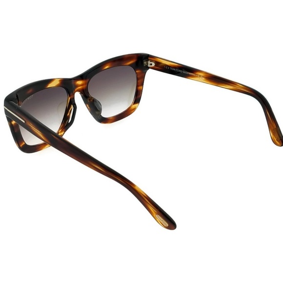 FT0361-F-50F Celina Women's Brown Frame Sunglasses - Picture 3 of 4